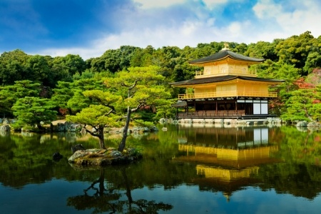 Chùa vàng - Golden Pavilion Temple 